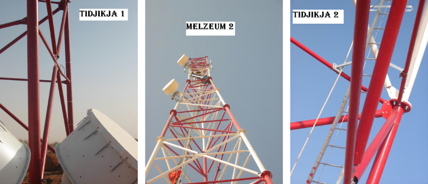 telecommunication microwave tower