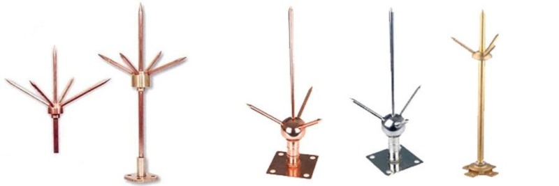 copper rod lighting protection