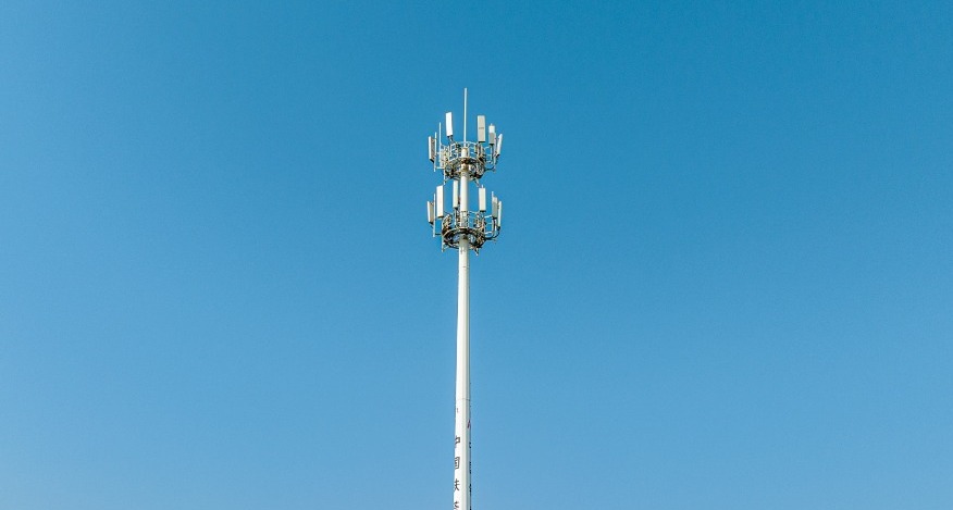 telecommunication pole tower