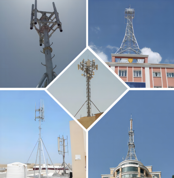 cell tower on roof antenna