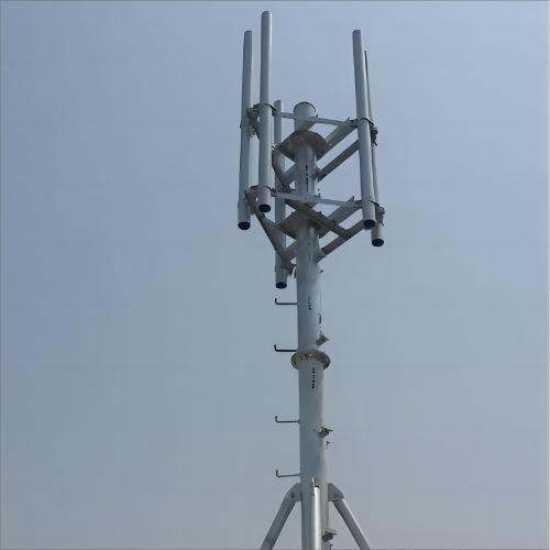 tower on roof for telecommunication