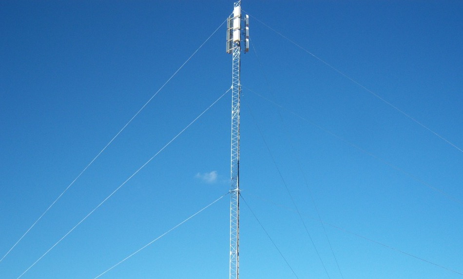 100m guyed wire tower