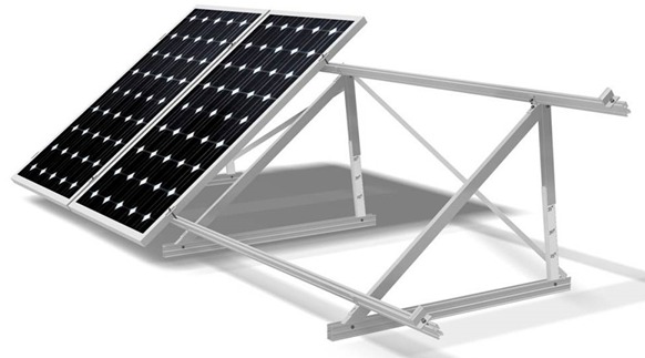 ground solar panel mounting