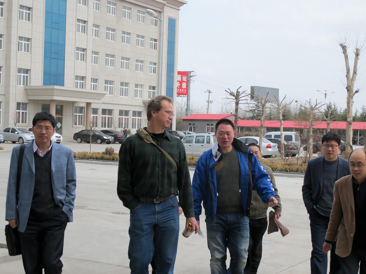 American Clients Visiting Factory