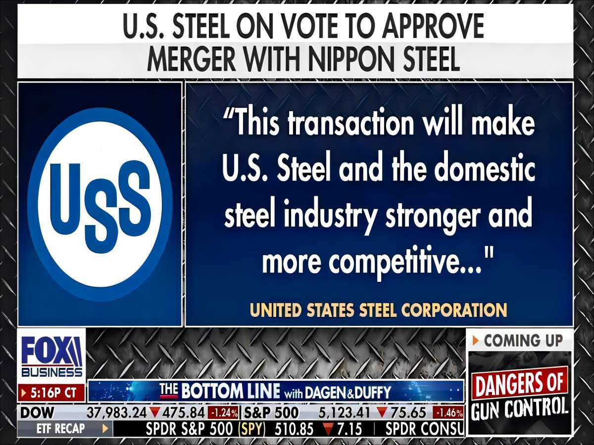 U.S. Steel Shareholders Approve Sale of Company to Nippon Steel
