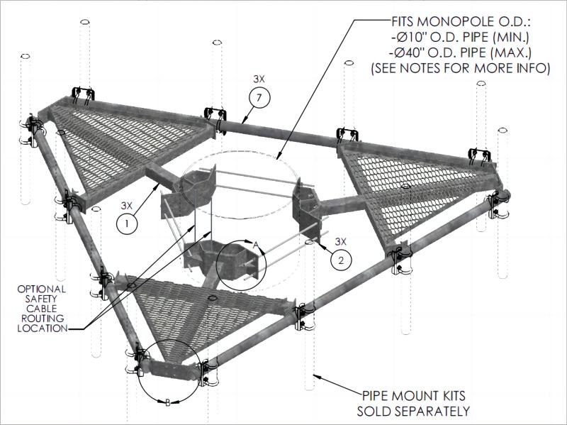 antenna mount kit