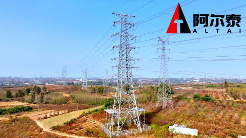 electric transmission pylon
