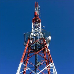 angular steel tower