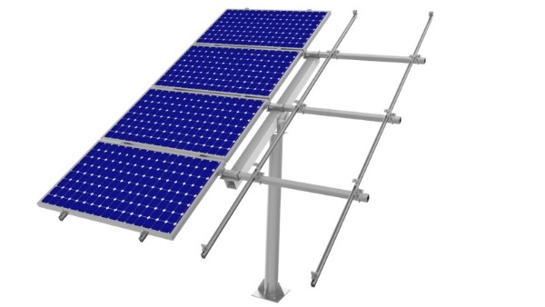 solar mounting pole