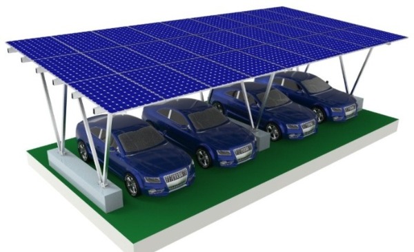 solar panel car pot