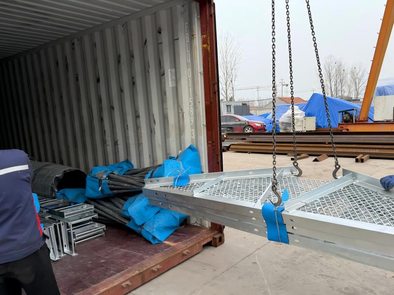 hdg galvanized steel monopole tower telecom