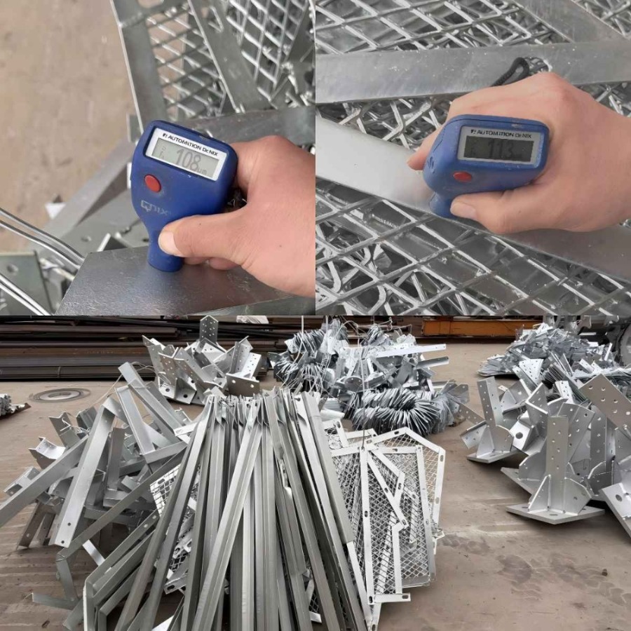 3 leg angle steel tower telecom