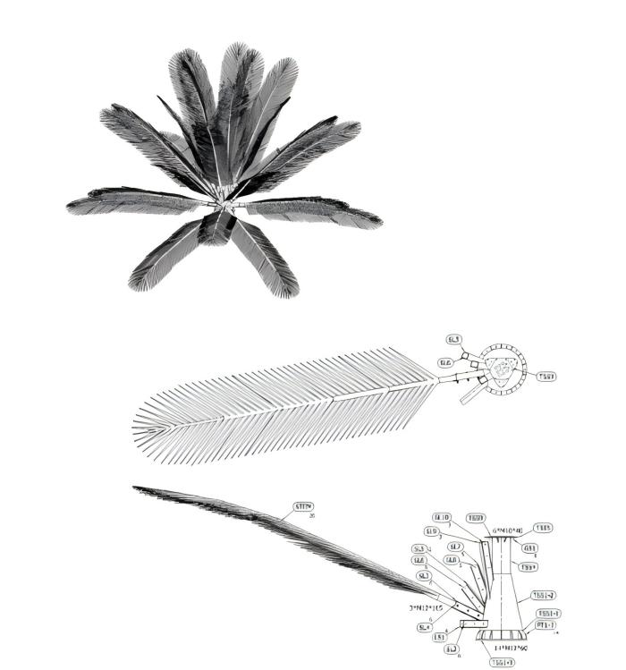 telecom palm tree antenna tower