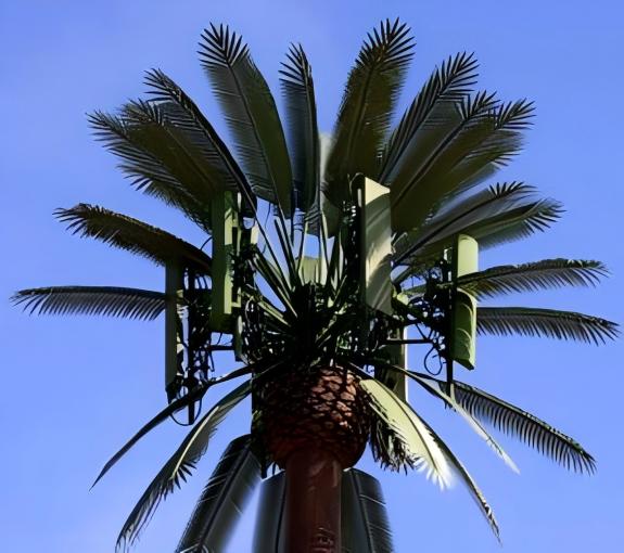 bionic telecom palm tree tower