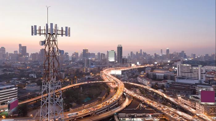 angle steel antenna tower