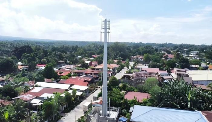 monopole telecom tower