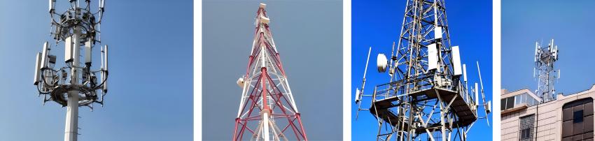 telecom antenna steel tower