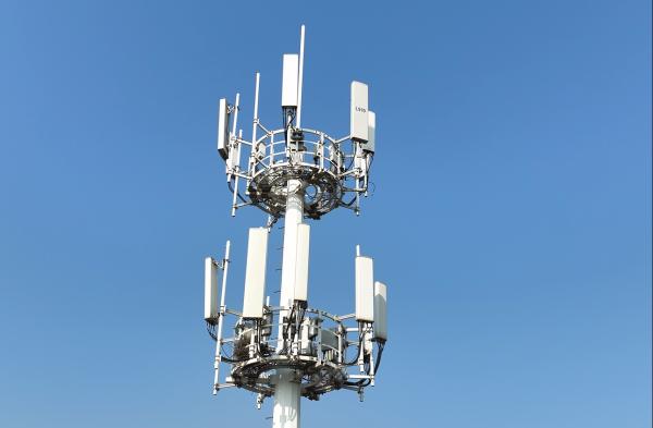 45m monopole antenna tower