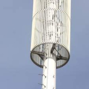 landscaping monopole tower
