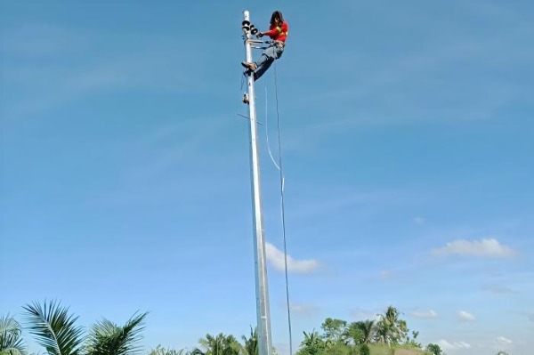 utility steel pole