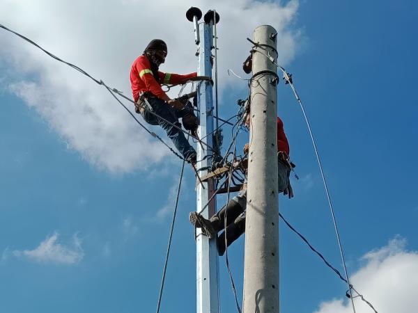 utility steel pole