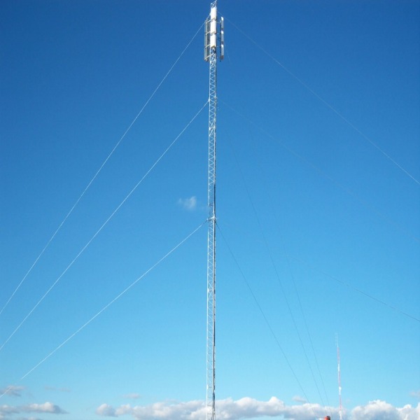 guyed wire telecom tower