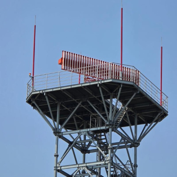 radar support tower