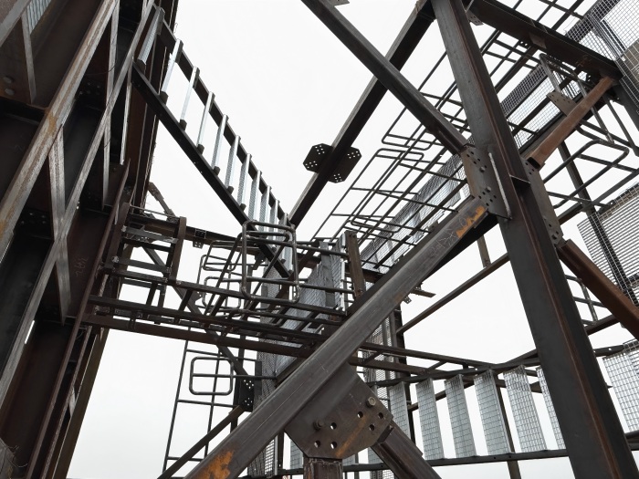 radar lattice support tower