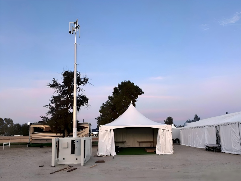 integrated communication shelter