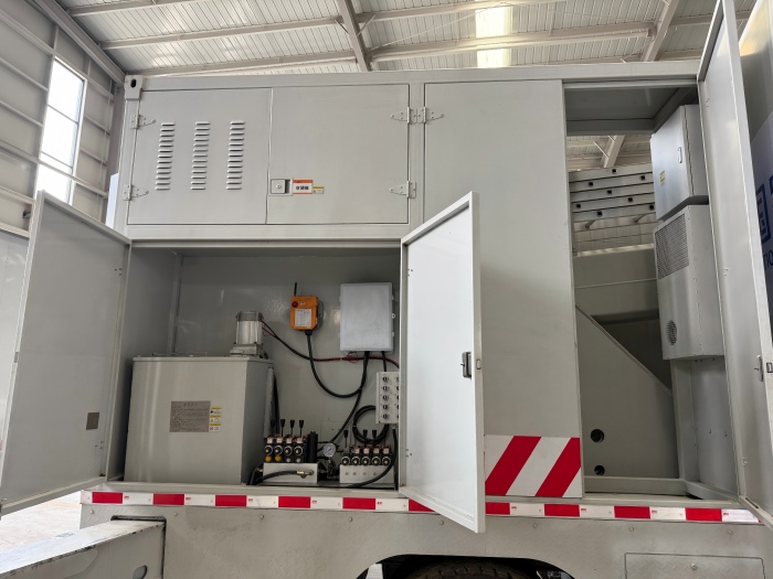 Hydraulic Power Unit portable communication shelter