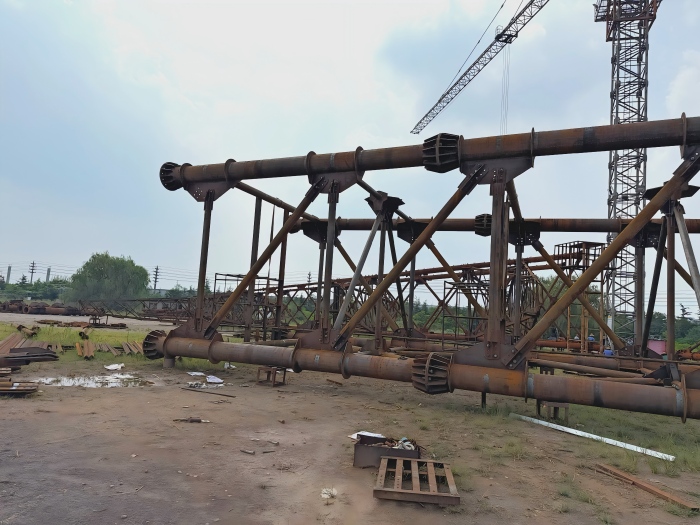 Tubular Tower Trial Assembly 3 self support tower