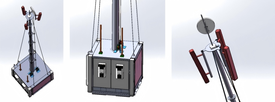 portable communication shelter