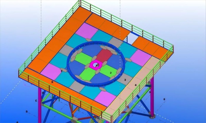 radar lattice tower