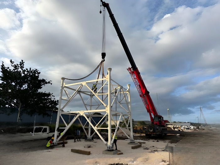 radar support tower