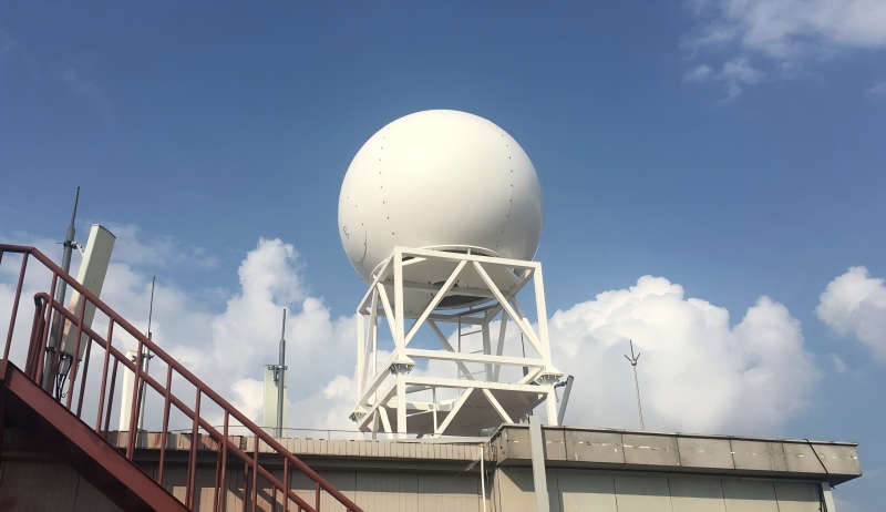 radar support tower