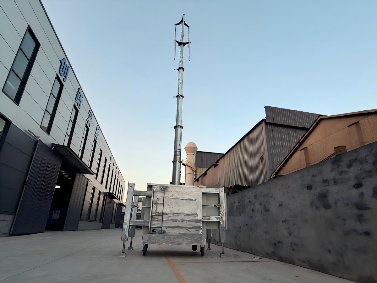 Telecom Cabin Trial Operation, Capable of Short-distance Movement within The Site