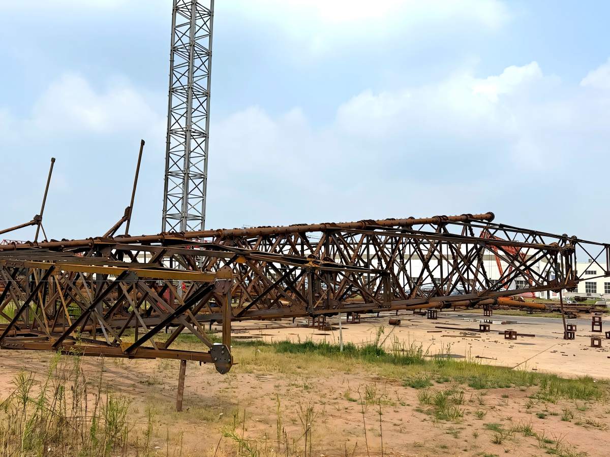 500kV Power Transmission Tower Trial Assembly before Hot-dip Galvanization