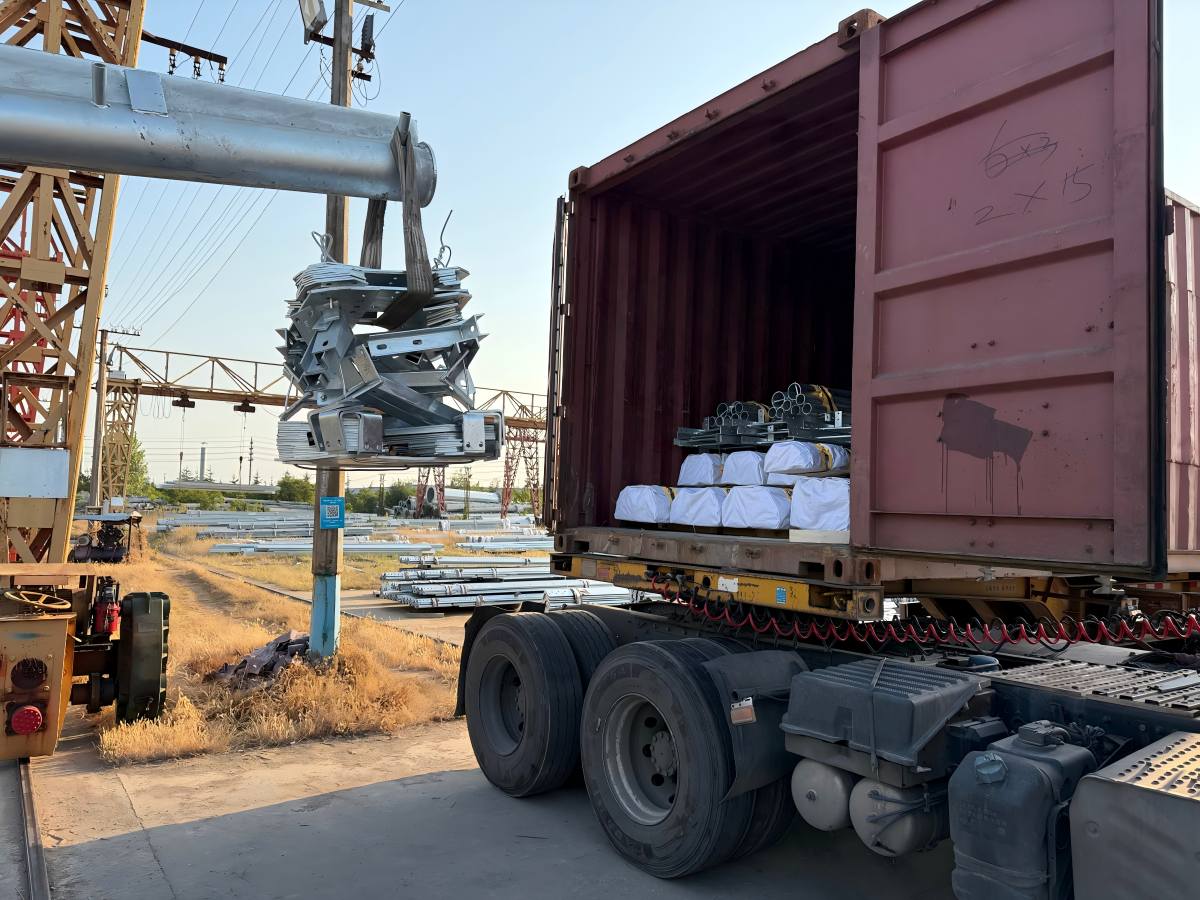 30 Meters Self Supporting Tower Package and Shipment to Djibouti