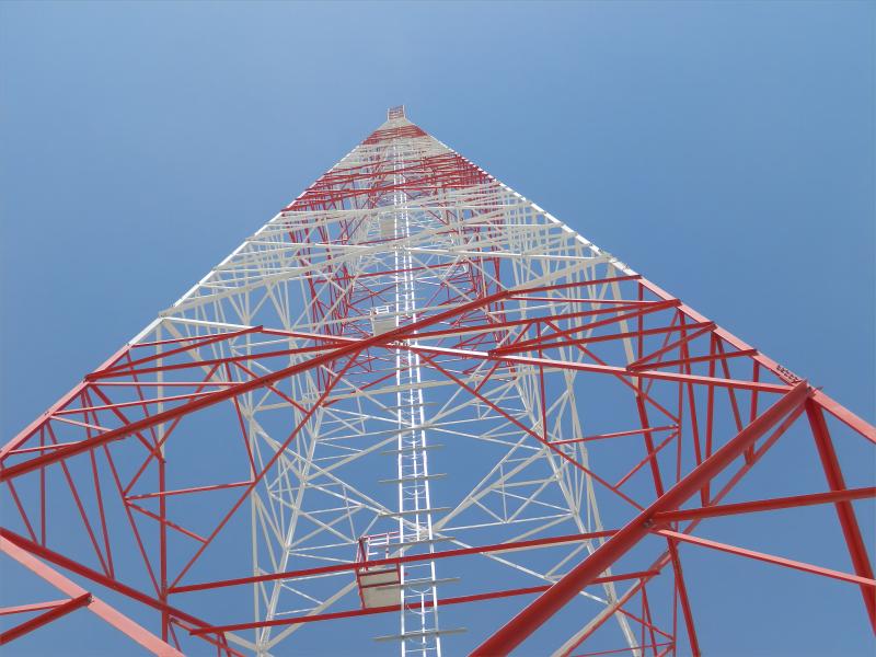 4-legged Angular Steel Tower Project in Sri Lanka