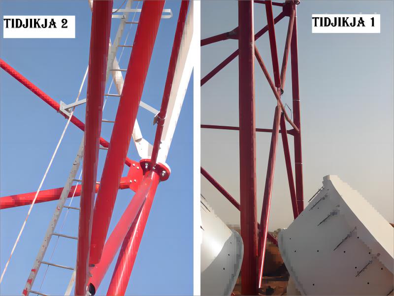 3-legged Tubular Tower Exporting to Mauritania