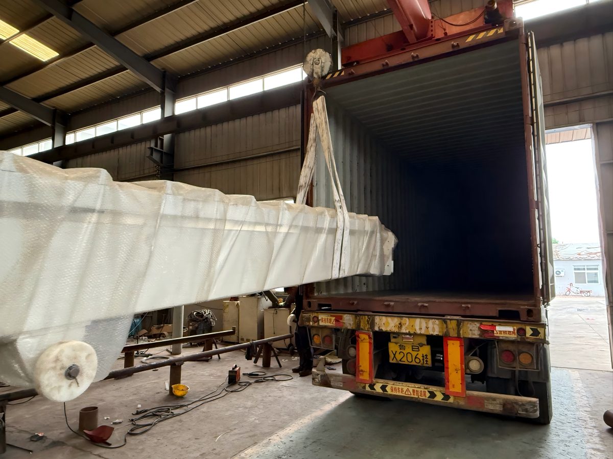 25 Meters Cellular on Wheels ( COW) Packaging and Shipment to UAE
