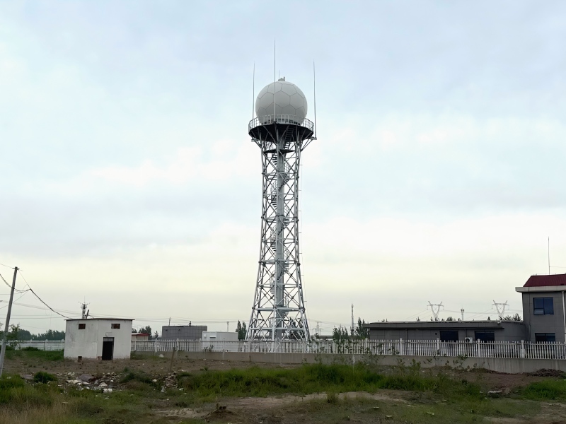 Radar Support Tower Solution: 30 Meters Pest Migration Monitoring Radar Tower