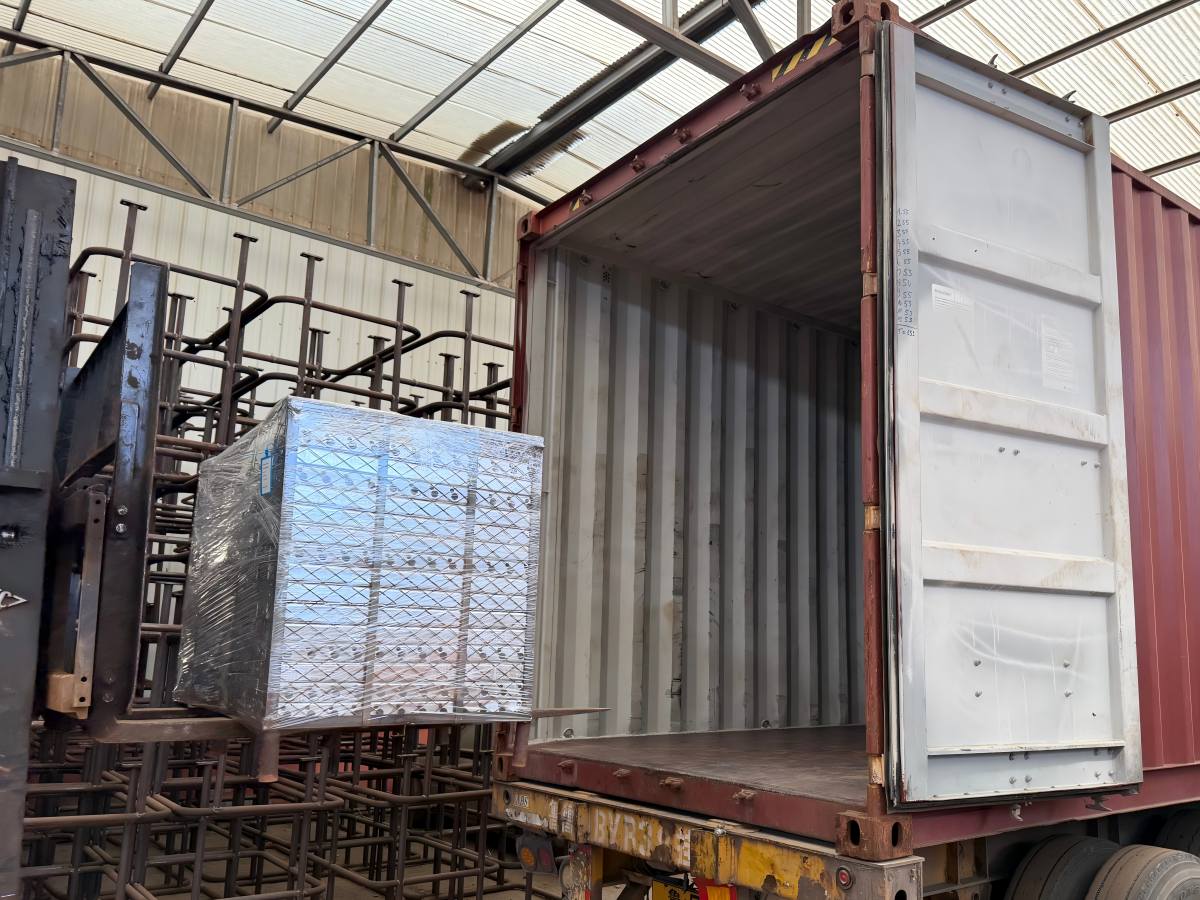 Telecommunication Steel Tower Components Shipment To U.S.A.
